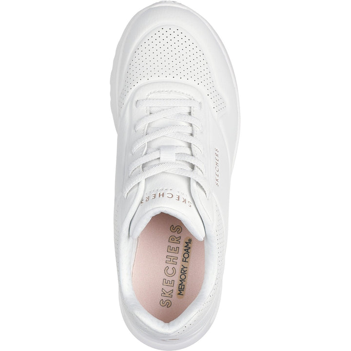 Women's Wide Fit Skechers 177289 Uno Lite Lite Work Trainers