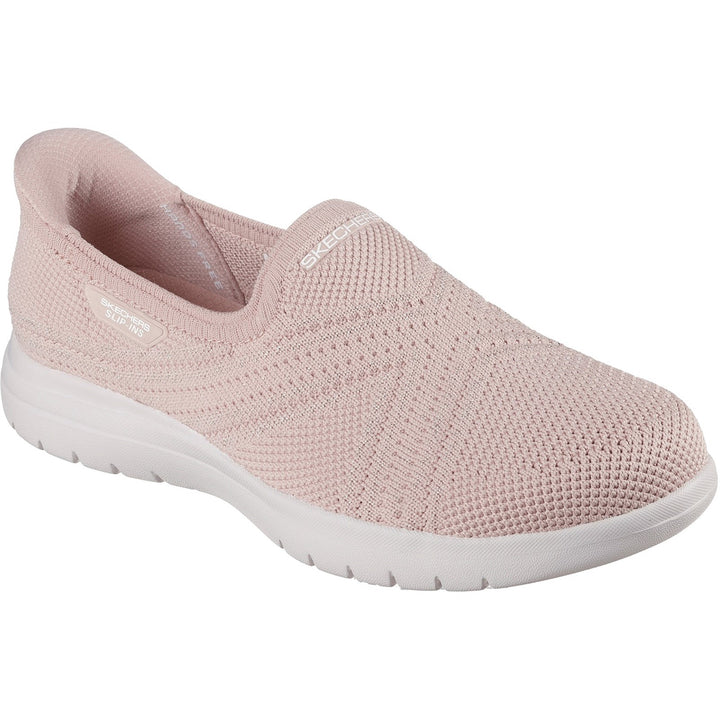 Women's Wide Fit Skechers 138100 Slip-ins On The Go Flex Excellency Shoes