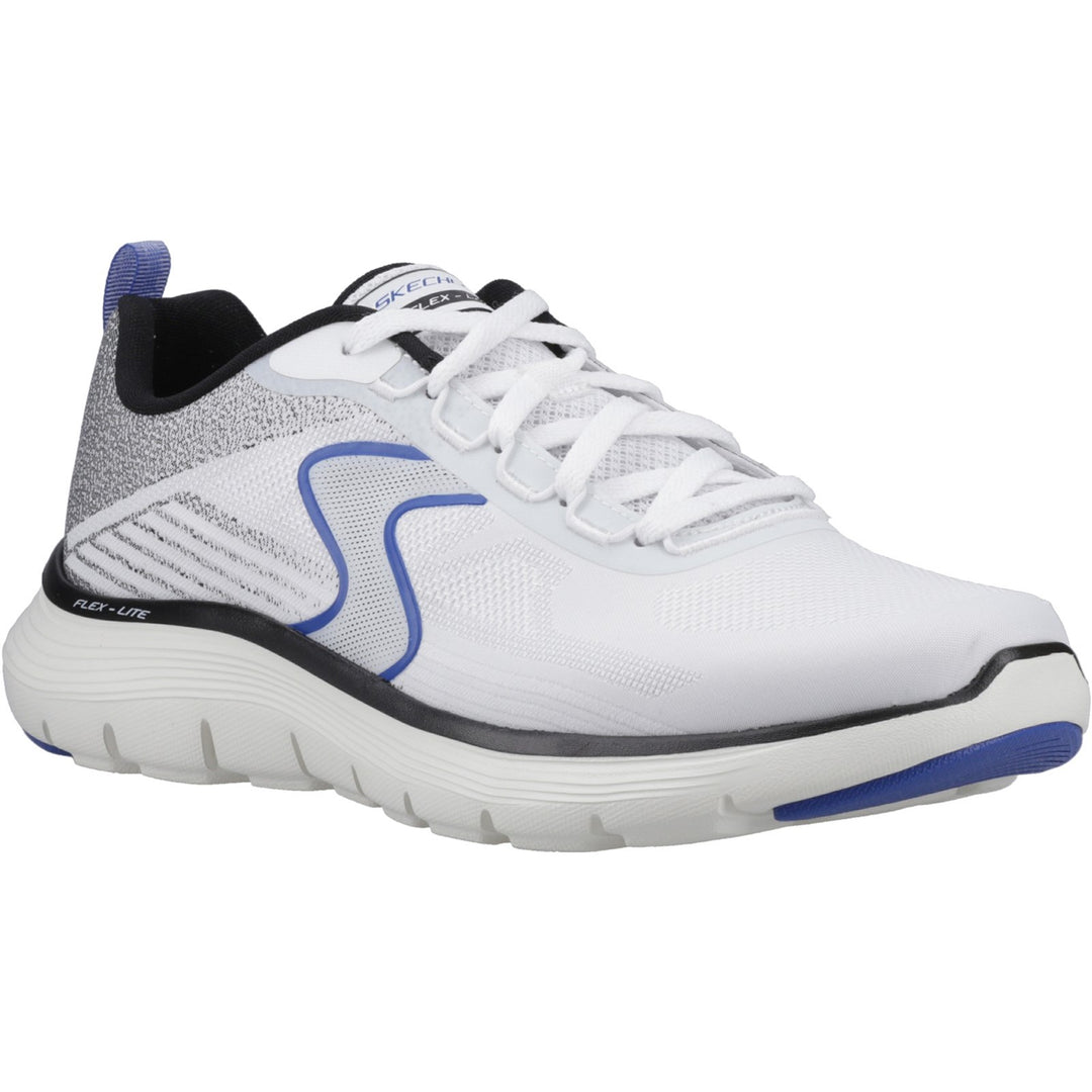 Men's Wide Fit Skechers 232828 Flex Advantage 5.0 Spreelo Trainers in Navy/Blue - Image 8