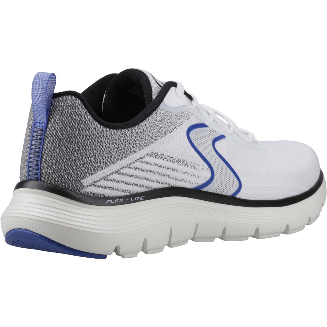 Men's Wide Fit Skechers 232828 Flex Advantage 5.0 Spreelo Trainers in Navy/Blue - Image 9