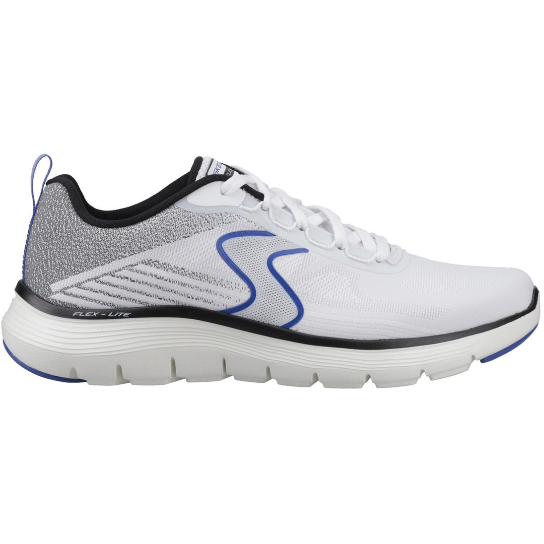 Men's Wide Fit Skechers 232828 Flex Advantage 5.0 Spreelo Trainers in Navy/Blue - Image 7