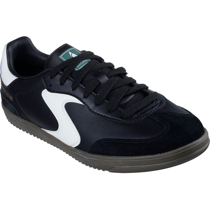 Men's Wide Fit Skechers 254150 Hotshot Pyke Trainers in Grey/Navy - Image 1