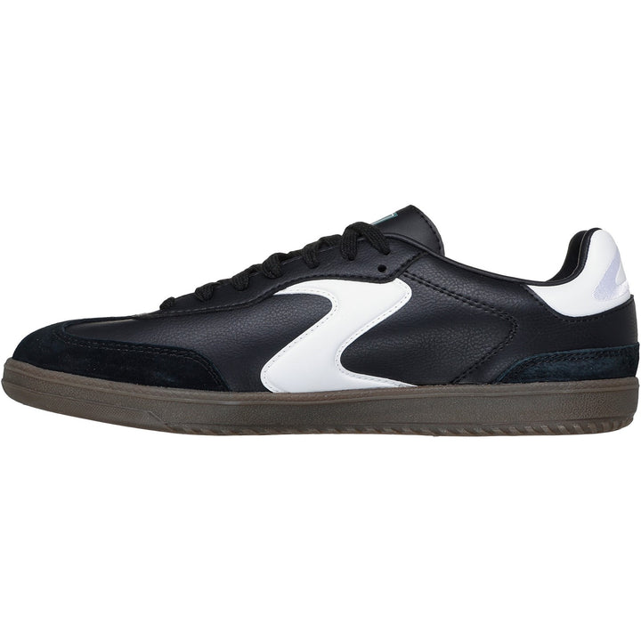 Men's Wide Fit Skechers 254150 Hotshot Pyke Trainers in Grey/Navy - Image 1