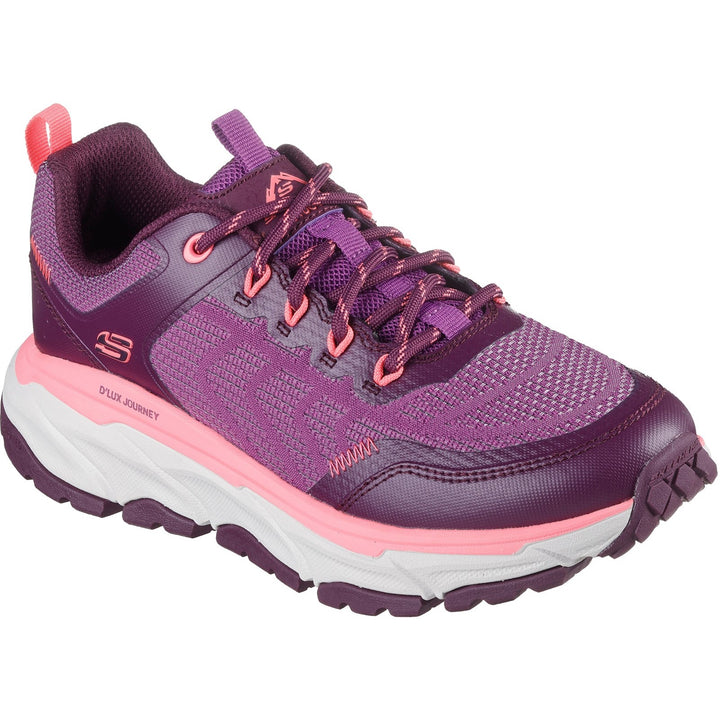 Women's Relaxed Fit Skechers 180167 D'lux Journey Marigold Trainers