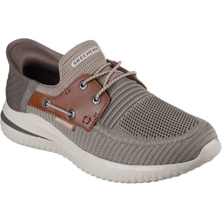 Men's Wide Fit Skechers 210606 Slip-ins Delson 3.0 Roth Trainers