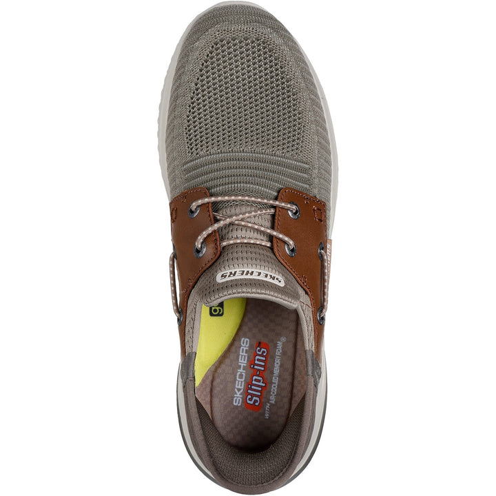 Men's Wide Fit Skechers 210606 Slip-ins Delson 3.0 Roth Trainers
