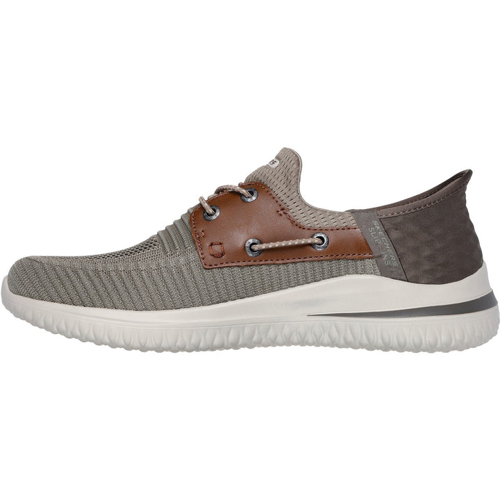 Men's Wide Fit Skechers 210606 Slip-ins Delson 3.0 Roth Trainers