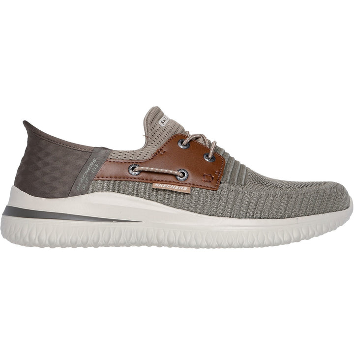 Men's Wide Fit Skechers 210606 Slip-ins Delson 3.0 Roth Trainers