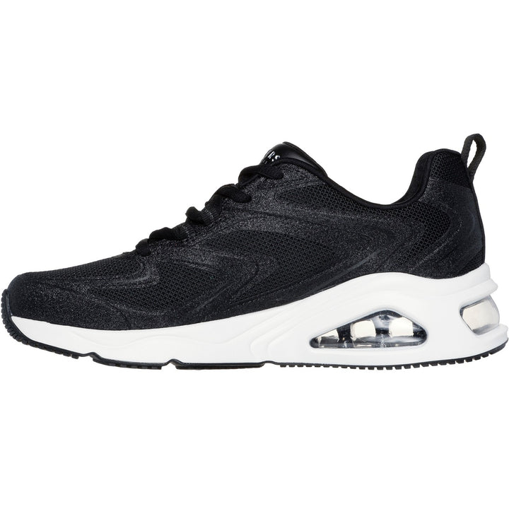 Women's Wide Fit Skechers 177411 Tres-Air Uno Glit Airy Trainers