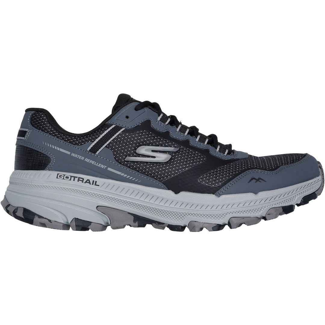 Men's Wide Fit Skechers 220754 Go Run Trail Altitude 2.0 Trainers in Navy/Red - Image 12