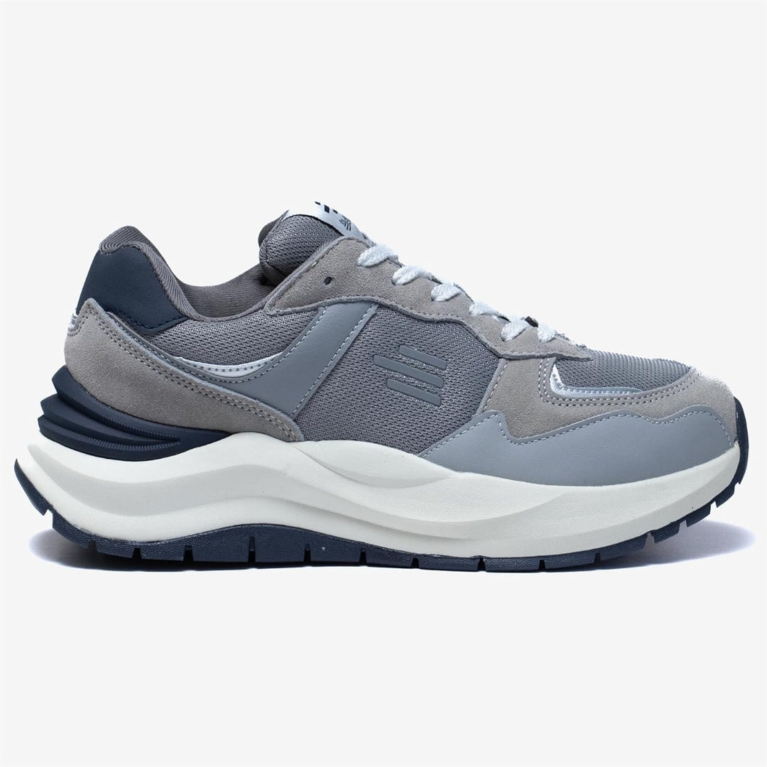 Women's Wide Fit Tredd Well Stoner Trainers in Grey - Image 1