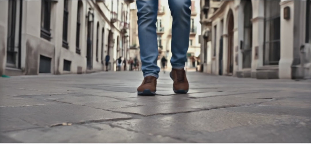 Women's Wide Fit Tredd Well Legend Trainers - Brown