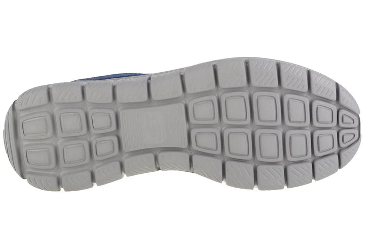 Men's Wide Fit Skechers 232399 Track-Ripkent Walking Trainers in Black/Charcoal - Image 1