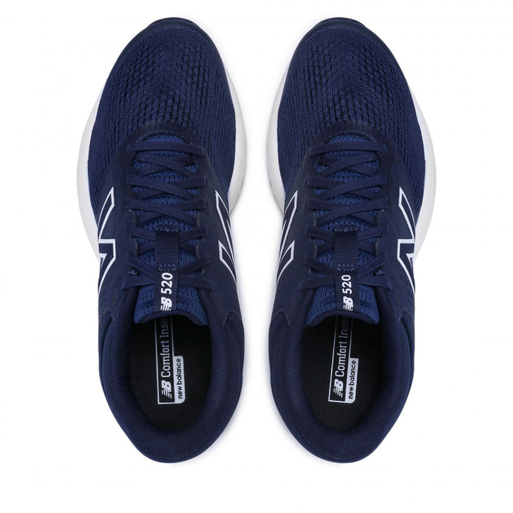 Men's Wide Fit New Balance M520CN7 Walking & Running Trainers - Navy Black