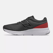 Mens Wide Fit New Balance M411CK2 Walking and Running Trainers - Black/Red