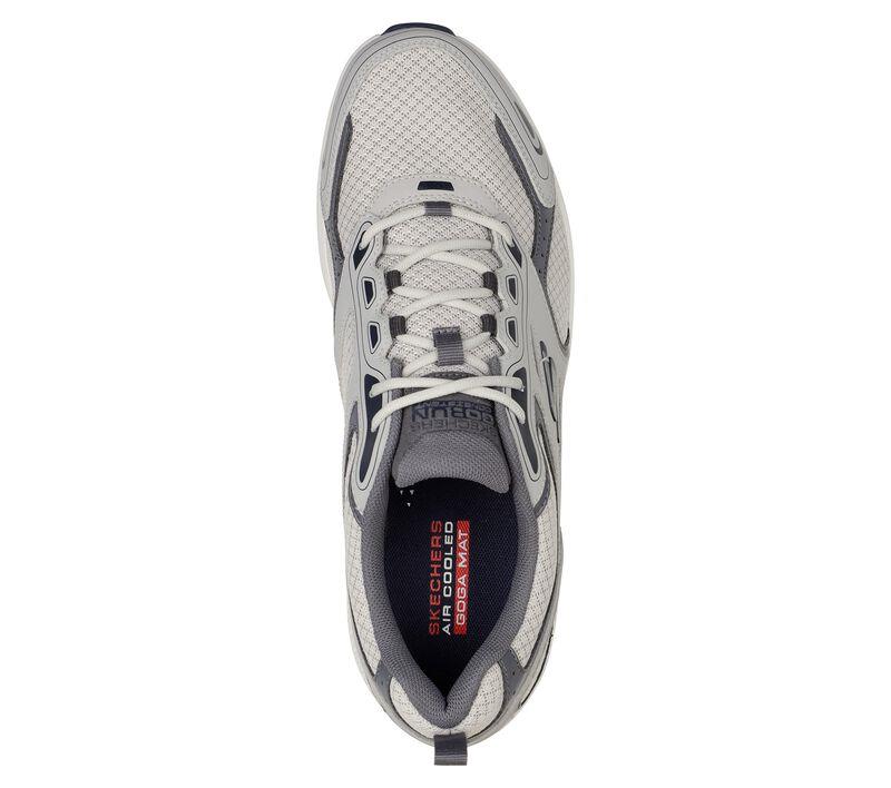 Men s Wide Fit Skechers 220034 Go Run Consistent Running Trainers Goga Mat