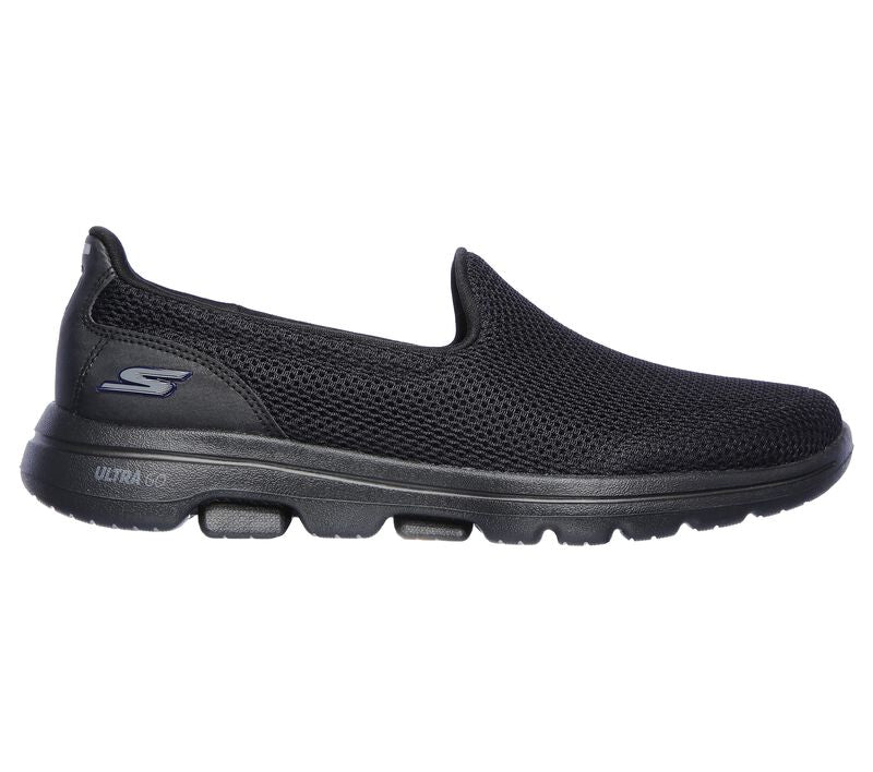 Womens Wide Fit Skechers Go Walk 5 15901 Performance Walking Slip On Trainers