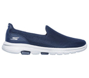 Womens Wide Fit Skechers Go Walk 5-15901 Performance Walking Slip On Trainers