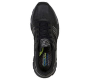Men's Wide Fit Skechers 204330 Respected Edgemere Good Year Walking Trainers