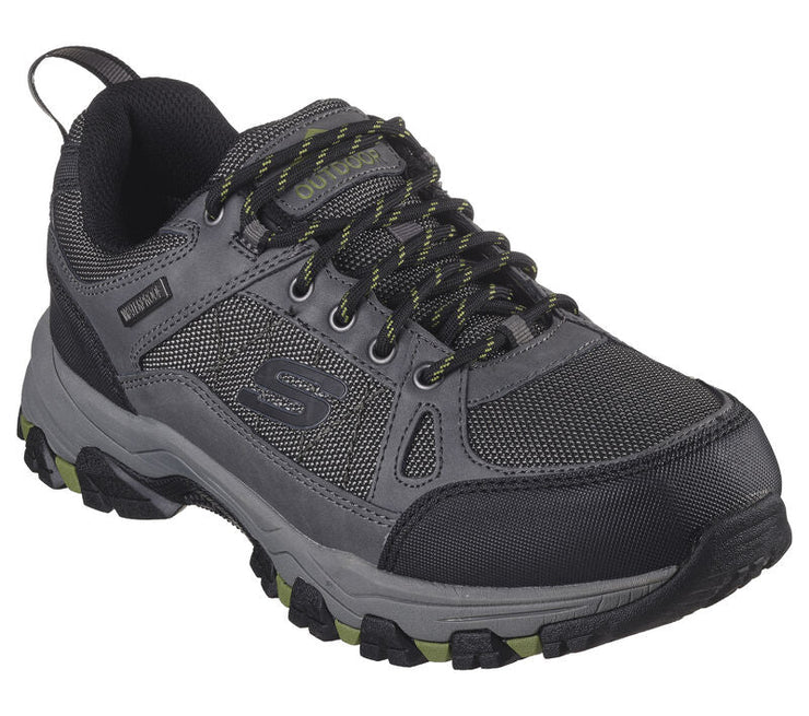 Skechers 204427 Wide Charcoal Selmen Hiking Boots-2