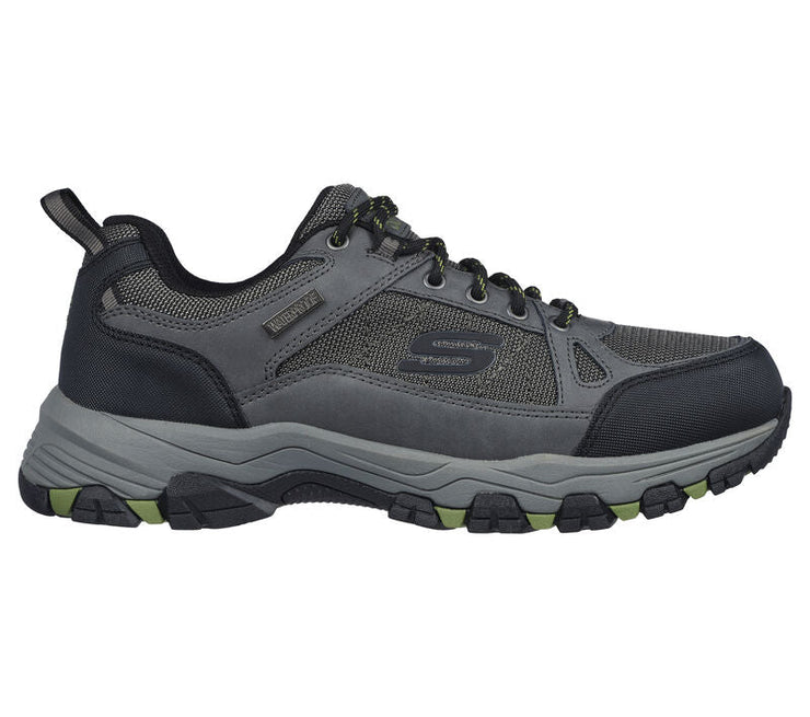 Men's Relaxed Fit Skechers Selmen Cormack - 204427 Hiking Trainers - Charcoal