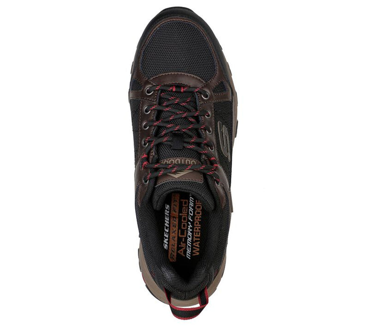Skechers 204427 Wide Chocolate Black Selmen Hiking Boots-4