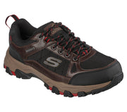 Skechers 204427 Wide Chocolate Black Selmen Hiking Boots-2