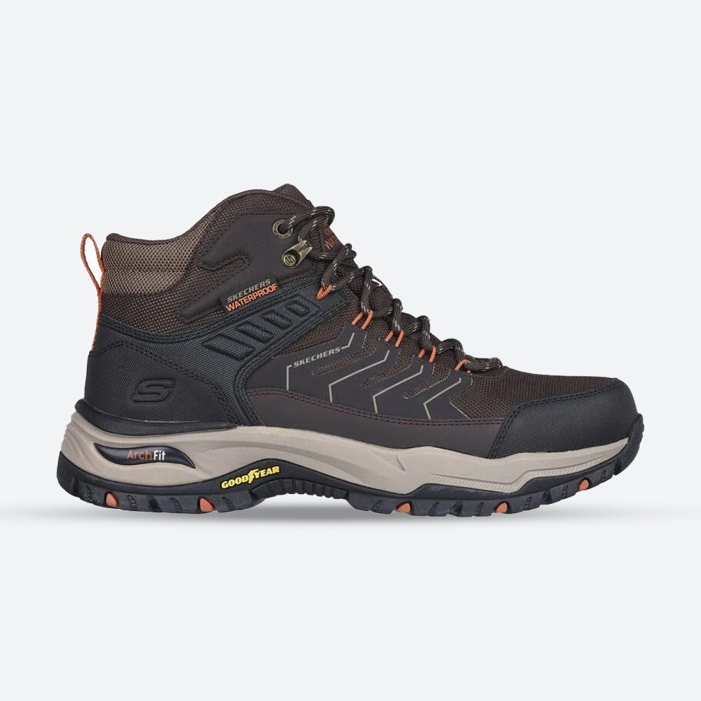 Men's Wide Fit Skechers 204634 Arch Fit Dawson Raveno Hiking Boots ...
