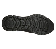 Mens Wide Fit Skechers Flex Advantage 4.0 Tuscan  232230W Black Slip Trainers