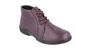 Womens Wide Fit DB Donna Boots - Wineberry