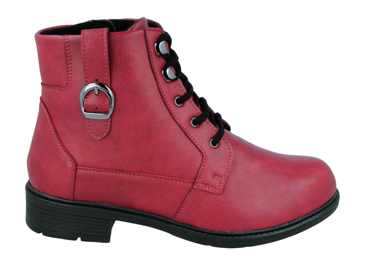 Womens Wide Fit DB Atlas Vegan Boots