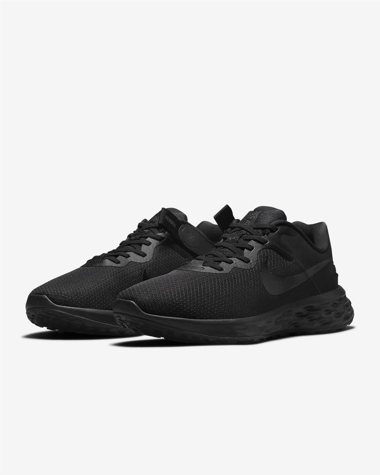 Women's Wide Fit Nike DD8476-001 Revolution 6 Flyease Trainers