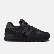 Men's Wide Fit New Balance  ML574EVE Running Trainers - Exclusive - Black ENCAP