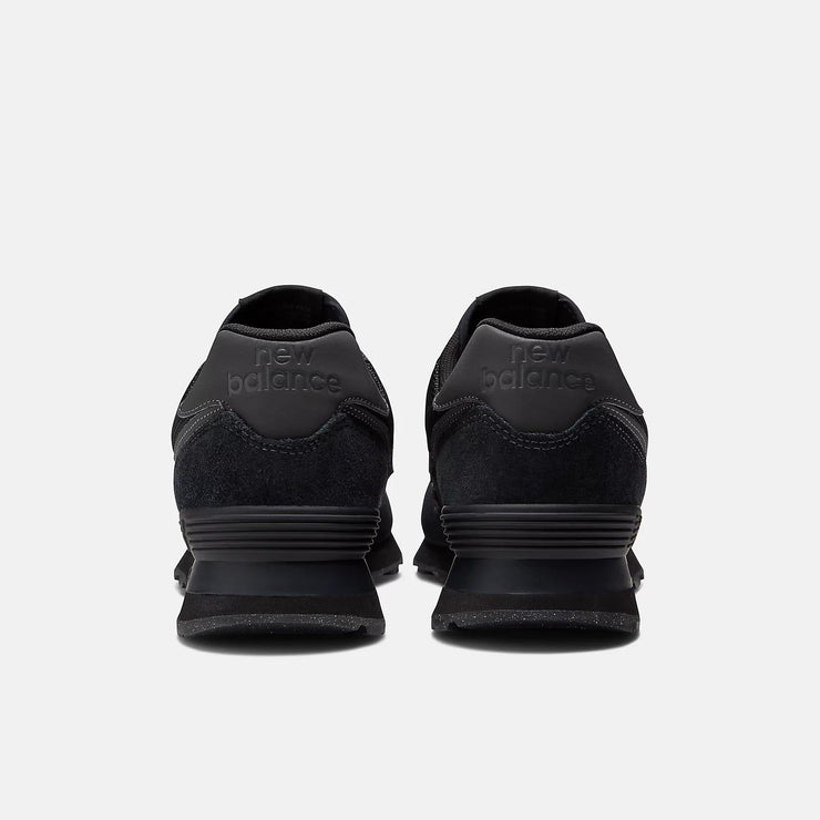 Women's Wide Fit New Balance ML574EVE Running Trainers - Exclusive - Black  | New Balance | Wide Fit Shoes ml574eve