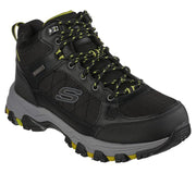 Men's Relaxed Fit Skechers 204477 Selmen Melano Hiking Boots - Black