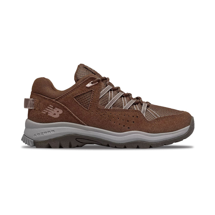 Mens Wide Fit New Balance MW669LC2 Brown Hiking Trainers