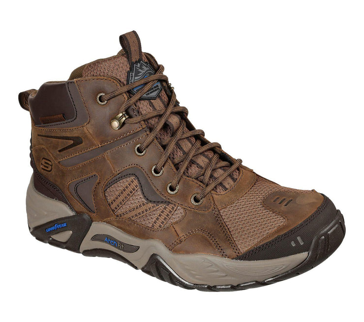 Men's Wide Fit Skechers 204406 Luxury Recon Percival Hiking Boots