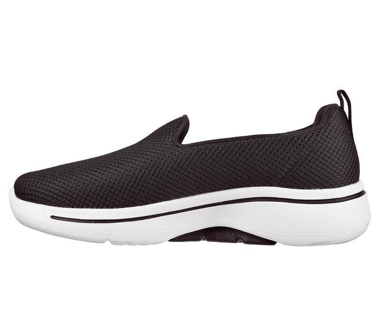 Womens Wide Fit Skechers Grateful 124401 Arch Fit Walking Trainers ...