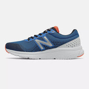 Womens Wide Fit New Balance M411 Walking and Running Trainers - Blue/Black