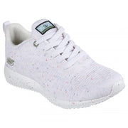 Womens Wide Fit Skechers Bobs Squad Reclaim Life 117282 Walking Trainers
