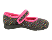 Womens Wide Fit DB Pitsford Slippers