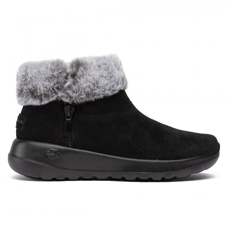 Ankle Boots Skechers Goga Mat Ladies Boots Womens Wide Fit