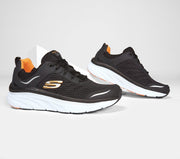 Men's Wide Fit Skechers 232044 D'lux Walker Walking Trainers