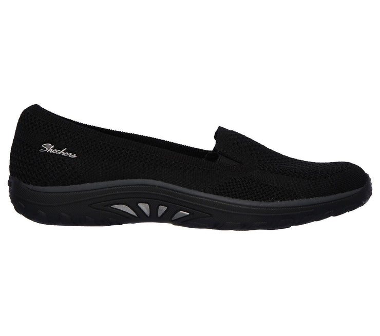 Womens Wide Fit Skechers Reggae Fest Enjoy 49679 Slip On Shoes