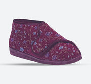 Womens Wide Fit Comfylux Betty Slippers