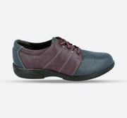 Womens Wide Fit DB Glossop Shoes - Navy