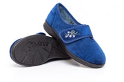 Womens Wide Fit DB Caroline Slippers