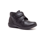 Womens Wide Fit DB Bradwell Black Boots