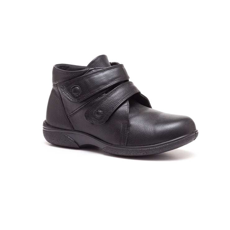 Womens Wide Fit DB Bradwell Black Boots