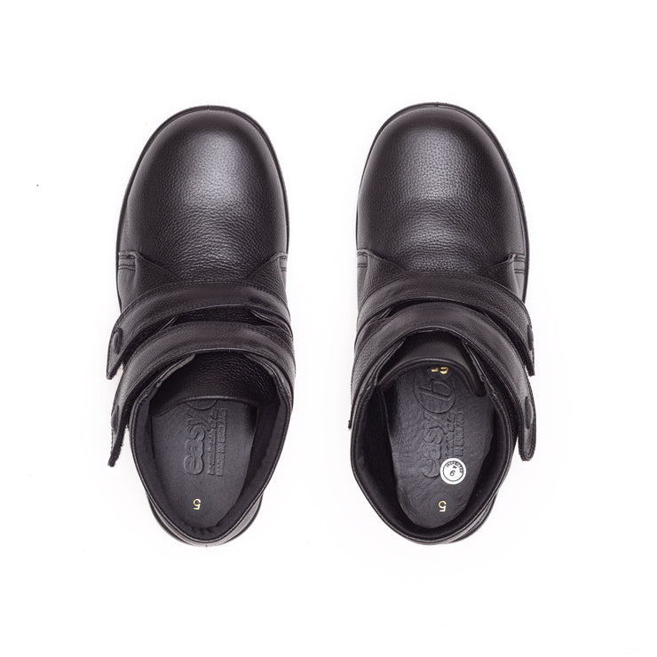 Womens Wide Fit DB Bradwell Black Boots